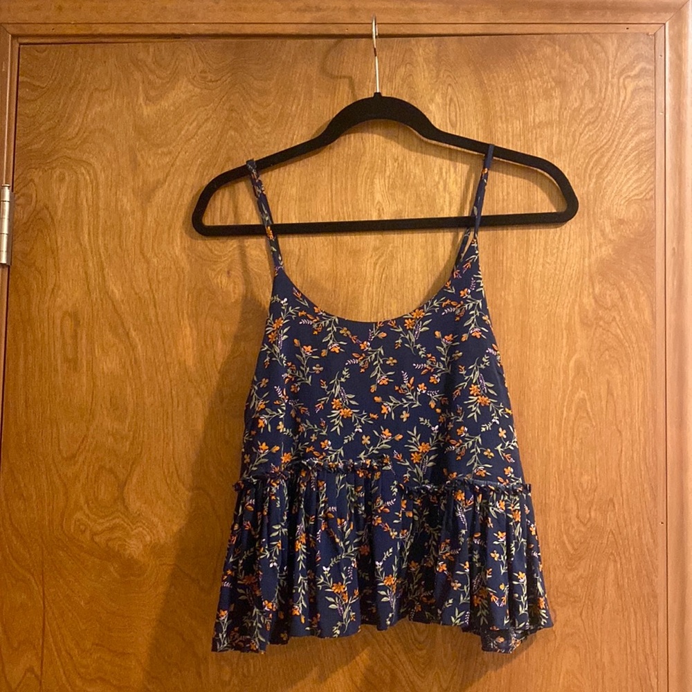 Floral tank top